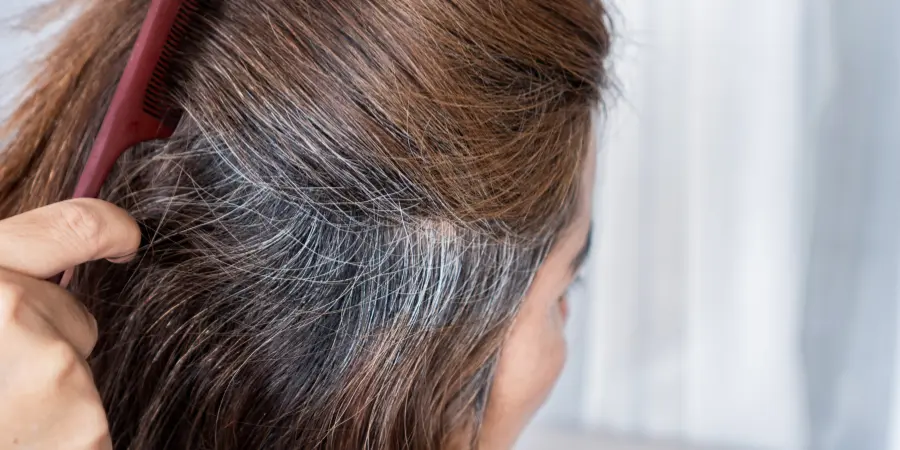 Can You Turn Grey Hair Black Again? |  Hair Specialist in BTM Layout